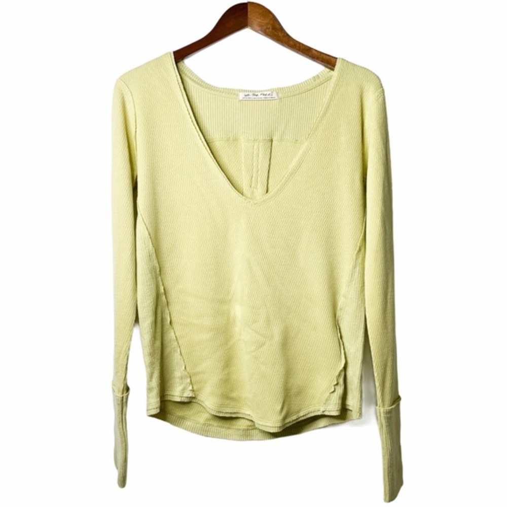 NWOT We the Free Free People V-Neck Thermal